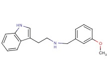 2-(1H-indol-3-yl)-N-(3-methoxybenzyl)ethanamine