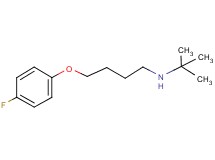 N-(tert-butyl)-4-(4-fluorophenoxy)-1-butanamine