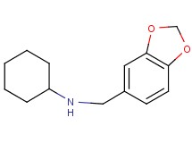 (1,3-benzodioxol-5-ylmethyl)cyclohexylamine