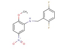 (2,5-difluorobenzyl)(2-methoxy-5-nitrophenyl)amine
