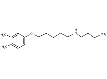 N-butyl-5-(3,4-dimethylphenoxy)-1-pentanamine
