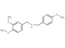 (3,4-dimethoxybenzyl)(4-methoxybenzyl)amine