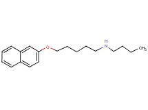N-butyl-5-(2-naphthyloxy)-1-pentanamine