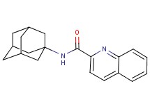 N-1-adamantyl-2-quinolinecarboxamide