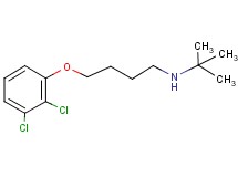 N-(tert-butyl)-4-(2,3-dichlorophenoxy)-1-butanamine
