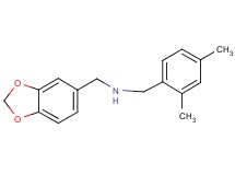 (1,3-benzodioxol-5-ylmethyl)(2,4-dimethylbenzyl)amine oxalate