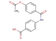 4-{[4-(acetyloxy)benzoyl]amino}benzoic acid