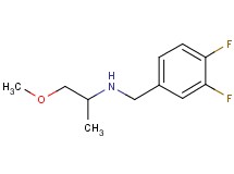 (3,4-difluorobenzyl)(2-methoxy-1-methylethyl)amine