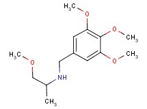 (2-methoxy-1-methylethyl)(3,4,5-trimethoxybenzyl)amine