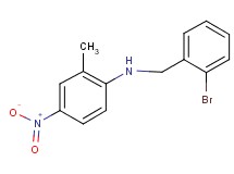 (2-bromobenzyl)(2-methyl-4-nitrophenyl)amine