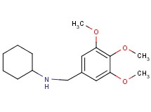 N-(3,4,5-trimethoxybenzyl)cyclohexanamine
