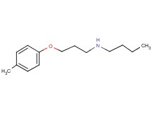 N-[3-(4-methylphenoxy)propyl]-1-butanamine