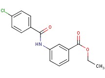 ethyl 3-[(4-chlorobenzoyl)amino]benzoate