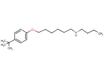 N-butyl-6-(4-tert-butylphenoxy)-1-hexanamine
