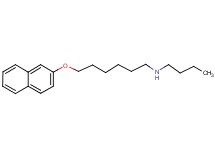 N-butyl-6-(2-naphthyloxy)-1-hexanamine