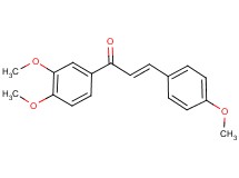 1-(3,4-dimethoxyphenyl)-3-(4-methoxyphenyl)-2-propen-1-one