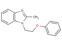 2-methyl-1-(2-phenoxyethyl)-1H-benzimidazole