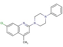 7-chloro-4-methyl-2-(4-phenyl-1-piperazinyl)quinoline