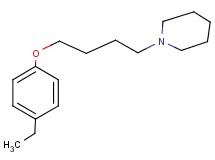 1-[4-(4-ethylphenoxy)butyl]piperidine