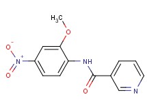 N-(2-methoxy-4-nitrophenyl)nicotinamide