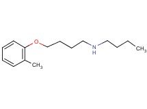 N-butyl-4-(2-methylphenoxy)-1-butanamine