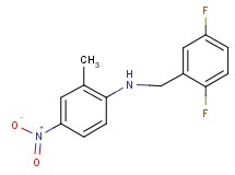 (2,5-difluorobenzyl)(2-methyl-4-nitrophenyl)amine