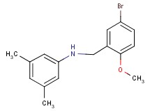 (5-bromo-2-methoxybenzyl)(3,5-dimethylphenyl)amine