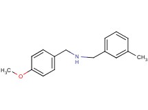 (4-methoxybenzyl)(3-methylbenzyl)amine
