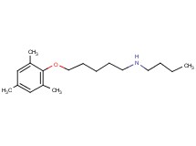 N-butyl-5-(mesityloxy)-1-pentanamine