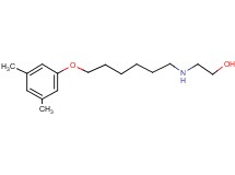 2-{[6-(3,5-dimethylphenoxy)hexyl]amino}ethanol