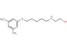 2-{[5-(3,5-dimethylphenoxy)pentyl]amino}ethanol