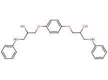 3,3'-[1,4-phenylenebis(oxy)]bis(1-anilino-2-propanol)