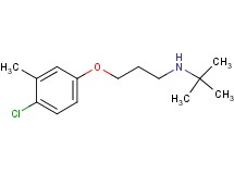 N-(tert-butyl)-3-(4-chloro-3-methylphenoxy)-1-propanamine hydrochloride