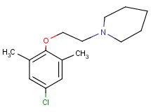 1-[2-(4-chloro-2,6-dimethylphenoxy)ethyl]piperidine
