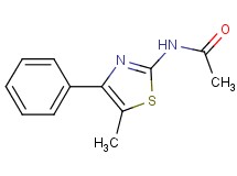 N-(5-methyl-4-phenyl-1,3-thiazol-2-yl)acetamide