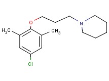 1-[3-(4-chloro-2,6-dimethylphenoxy)propyl]piperidine