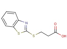 3-(1,3-benzothiazol-2-ylthio)propanoic acid