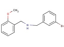 (3-bromobenzyl)(2-methoxybenzyl)amine
