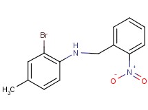 (2-bromo-4-methylphenyl)(2-nitrobenzyl)amine