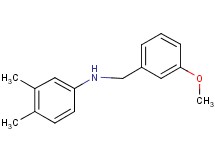 (3,4-dimethylphenyl)(3-methoxybenzyl)amine