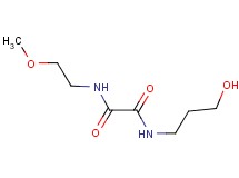 N-(3-hydroxypropyl)-N'-(2-methoxyethyl)ethanediamide