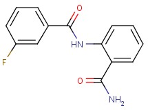 2-[(3-fluorobenzoyl)amino]benzamide
