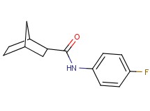 N-(4-fluorophenyl)bicyclo[2.2.1]heptane-2-carboxamide