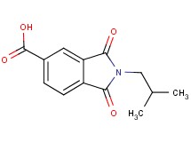 2-isobutyl-1,3-dioxo-5-isoindolinecarboxylic acid