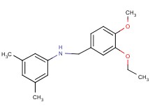 (3,5-dimethylphenyl)(3-ethoxy-4-methoxybenzyl)amine