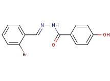 N'-(2-bromobenzylidene)-4-hydroxybenzohydrazide