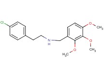 2-(4-chlorophenyl)-N-(2,3,4-trimethoxybenzyl)ethanamine