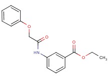 ethyl 3-[(phenoxyacetyl)amino]benzoate