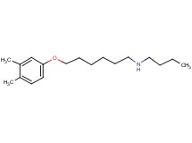 N-butyl-6-(3,4-dimethylphenoxy)-1-hexanamine