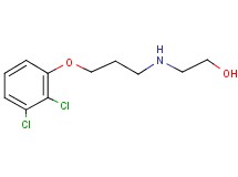 2-{[3-(2,3-dichlorophenoxy)propyl]amino}ethanol